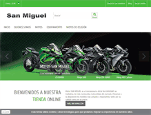 Tablet Screenshot of motossanmiguel.com